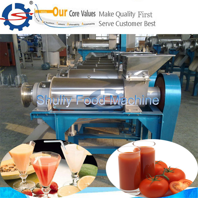 fruit and vegetable screw juice press machine 