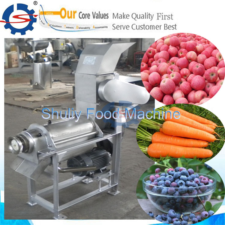 fruit juice machine with crusher / carrot juice press machine with crusher 